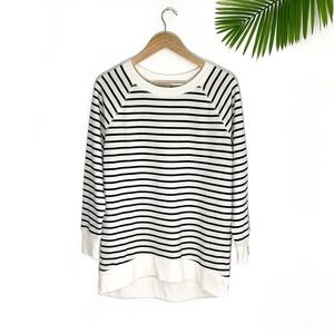 Old Navy | Striped Oversized Crewneck Sweater NWT